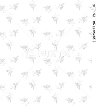 Floral Fine Seamless Vector Pattern 39276102