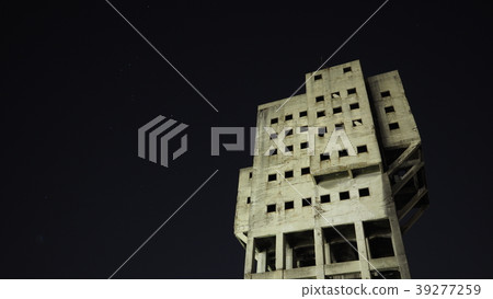 Shimen coal mine (night scene version, high res version) 39277259