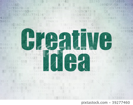 Finance concept: Creative Idea on Digital Data 39277460