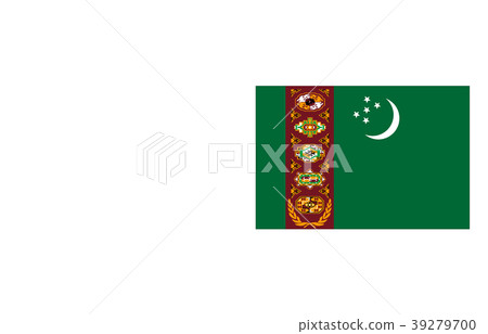 世界國旗土庫曼斯坦 世界國旗土庫曼斯坦 39279700