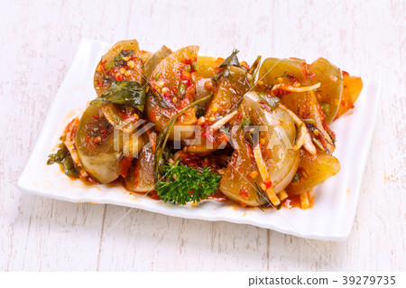 Pickled green tomato Pickled green tomato 39279735