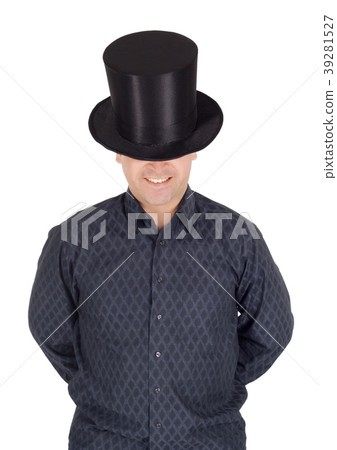 pictures of cheerful man in top hat (cylinder) pictures of cheerful man in top hat (cylinder) 39281527
