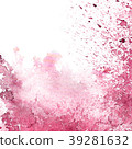 Watercolor purple watersplash 39281632