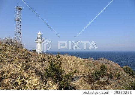Keizan lighthouse in spring 39283258