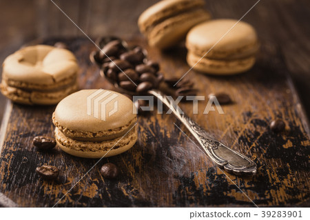 French coffee macarons 39283901