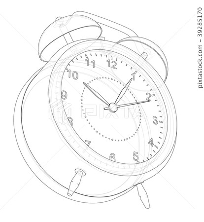 Alarm clock sketch 39285170