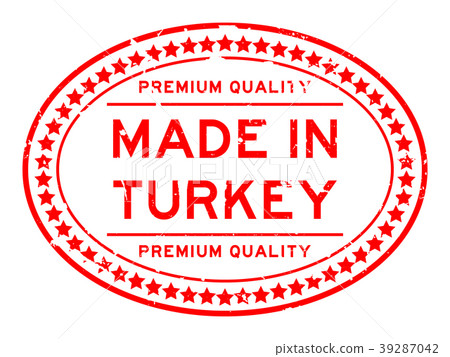 Grunge premium quality made in Turkey stamp 39287042