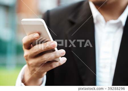 Close-up smart Business man wearing modern black 39288296