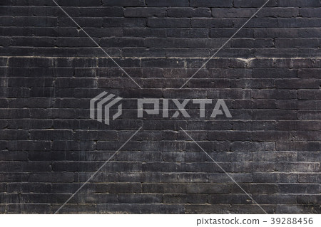 Old dark brick wall Old dark brick wall 39288456