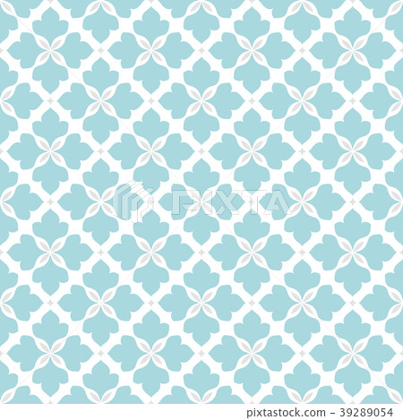 Flower geometric pattern. Seamless  background 39289054