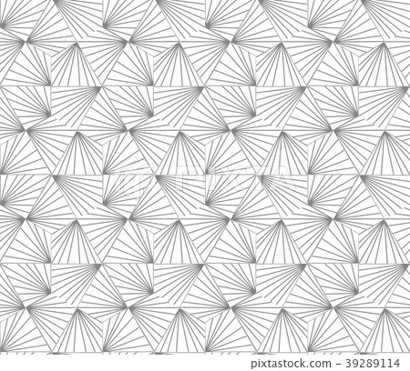 Abstract geometric pattern with stripes, lines. Abstract geometric pattern with stripes, lines. 39289114
