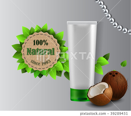 White tube mock-up for cream 39289431