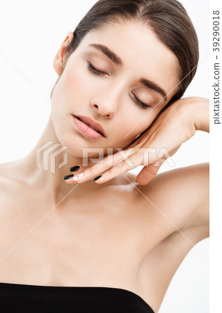 Beauty Youth Skin Care Concept - Close up Beauty Youth Skin Care Concept - Close up 39290018