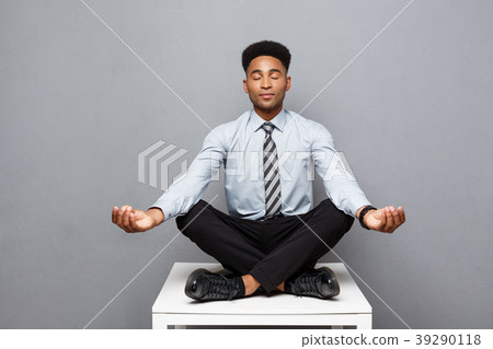 Business Concept - portrait of african american 39290118