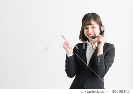 Operator suit (white background) Operator suit (white background) 39290363