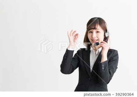Operator suit (white background) 39290364