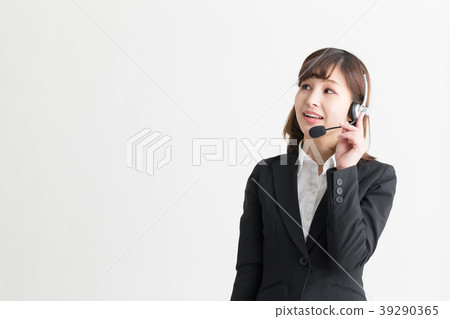 Operator suit (white background) Operator suit (white background) 39290365