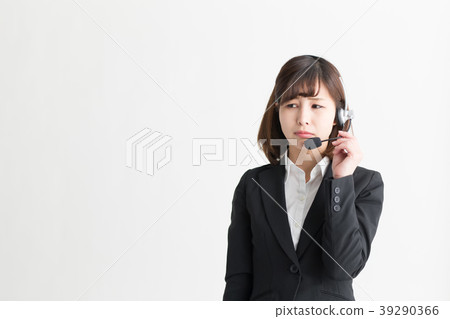 Operator suit (white background) Operator suit (white background) 39290366