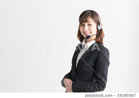 Operator suit (white background) 39290367