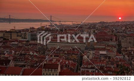 Downtown, Lisbon, Portugal 39292812