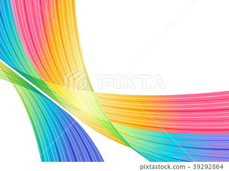 Multicolored abstract background, rainbow striped  39292864