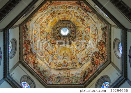 Frescoes of the dome of the Duomo - Florence 39294666