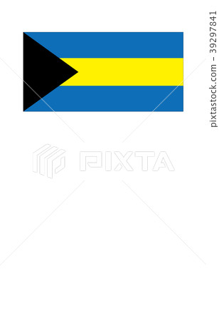 Flag of the world Bahamas 39297841