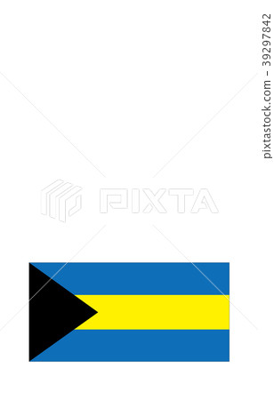 Flag of the world Bahamas 39297842