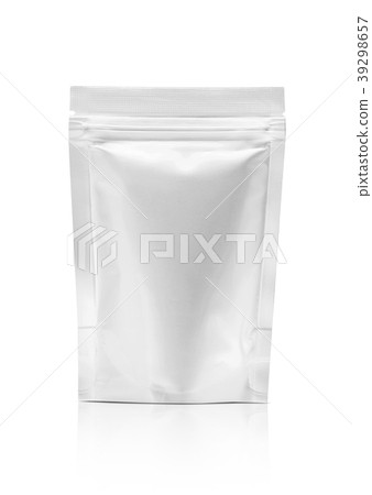 Blank packaging aluminum foil zipper pouch 39298657
