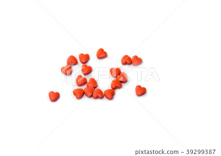 Pink Heart Tablets 39299387