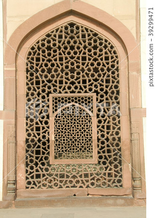 Stone Window Grill Work 39299471