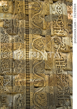 Intricate Carving at Qutub 39299604