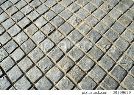 Checkered Stone Pavement 39299659