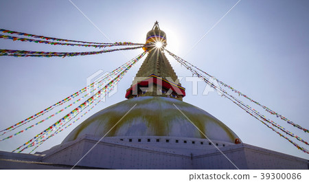 Boudhanath Stupa in Kathmandu, Nepal Boudhanath Stupa in Kathmandu, Nepal 39300086