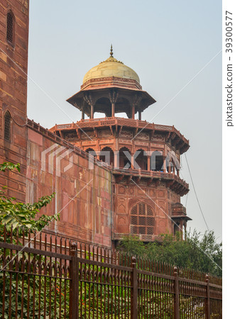 Part of Taj Mahal in Agra, India Part of Taj Mahal in Agra, India 39300577
