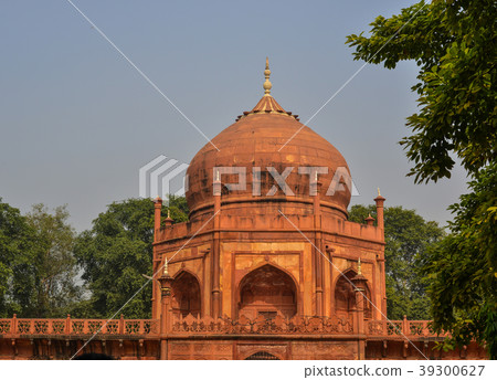 Part of Taj Mahal in Agra, India 39300627
