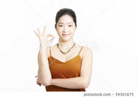 女性肖像系列手標誌 女性肖像系列手標誌 39301675