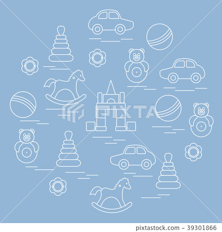 kids elements arranged in a circle kids elements arranged in a circle 39301866