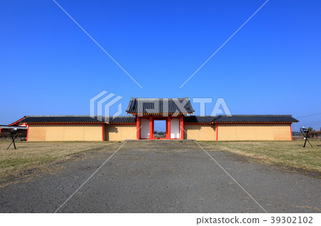 Country-designated historical site Castle wheel fence mark (after Knowasu) Country-designated historical site Castle wheel fence mark (after Knowasu) 39302102