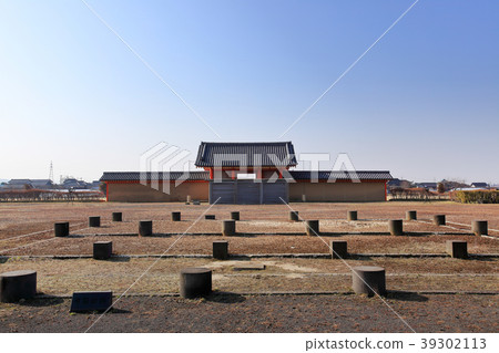 Country-designated historical site Castle wheel fence mark (after Knowasu) 39302113