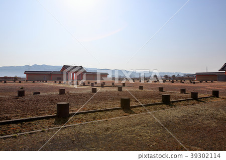 Country-designated historical site Castle wheel fence mark (after Knowasu) Country-designated historical site Castle wheel fence mark (after Knowasu) 39302114