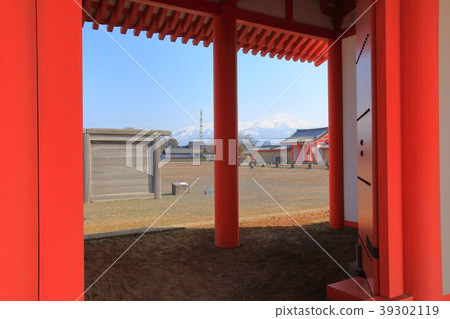 Country-designated historical site Castle wheel fence mark (after Knowasu) 39302119