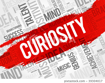 Curiosity word cloud collage - Stock Illustration [39304017] - PIXTA