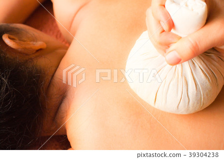 reflexology back massage by ball-herb 39304238