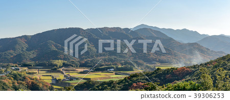 Village view from Kushimoto Castle 39306253