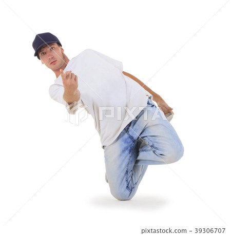 Cool looking hip-hop dancer 39306707