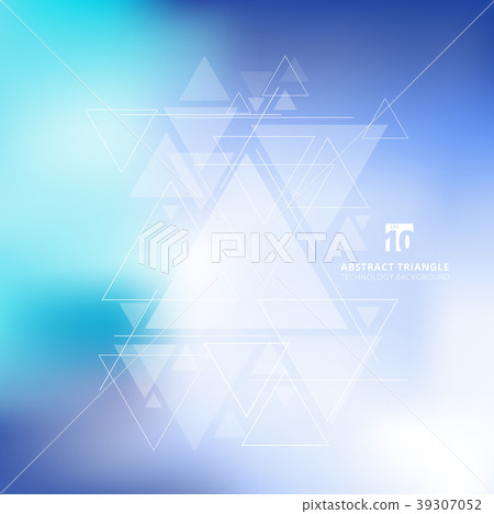 Abstract blurred background with triangles pattern - Stock Illustration ...
