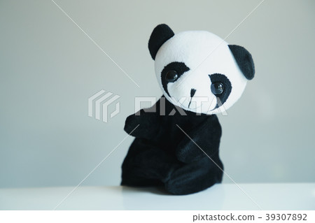 Puppet animal stuffed animal panda acting Puppet animal stuffed animal panda acting 39307892