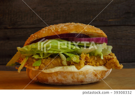 Classic Chicken Burger Classic Chicken Burger 39308332