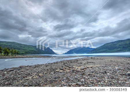 Morning norwegian landscape Morning norwegian landscape 39308349